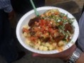Mote con chicharron